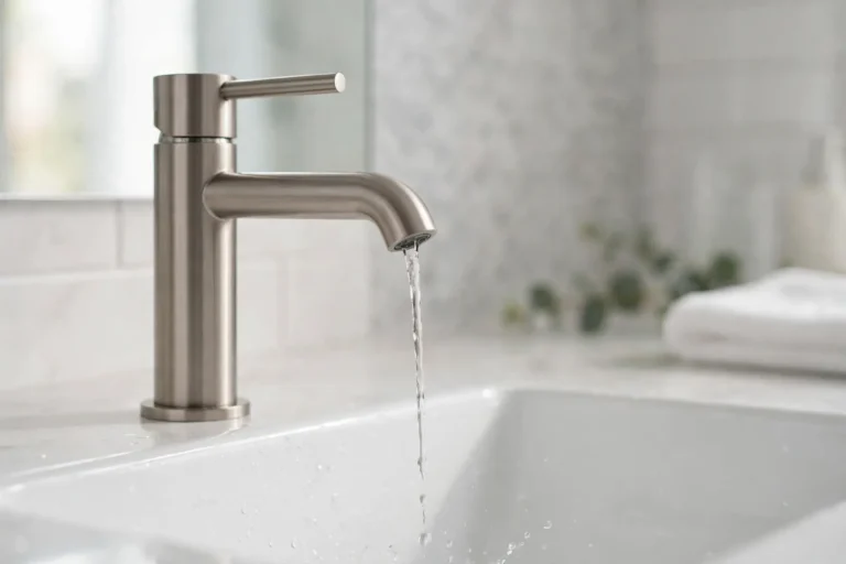 Low water pressure causes and fixes